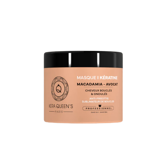 Kera Queen's - Masque Kératine et Macadamia Avocat