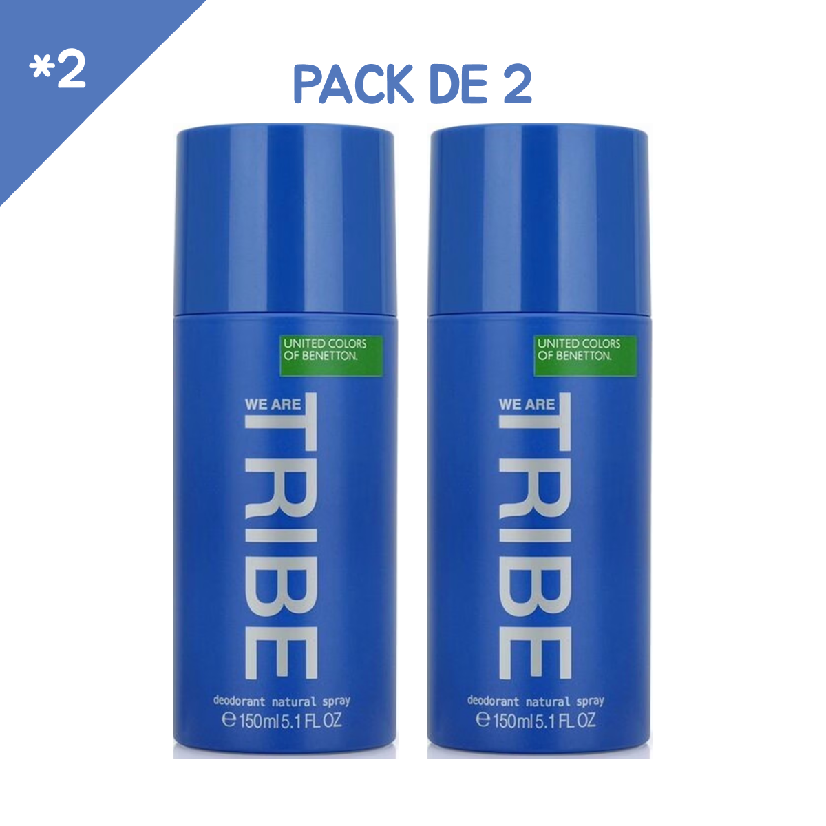 Benetton - We Are Tribe - Déodorant Spray pour Homme