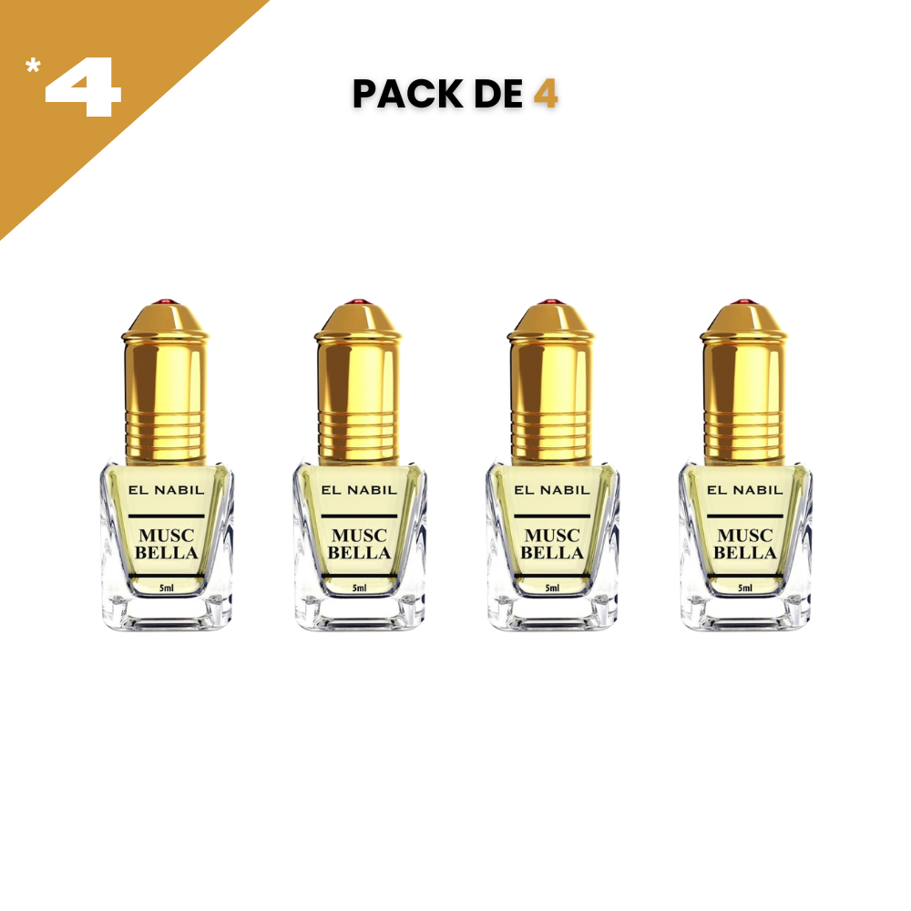el Nabil - Musc Coco - Parfum Concentré Sans Alcool 12*5ml