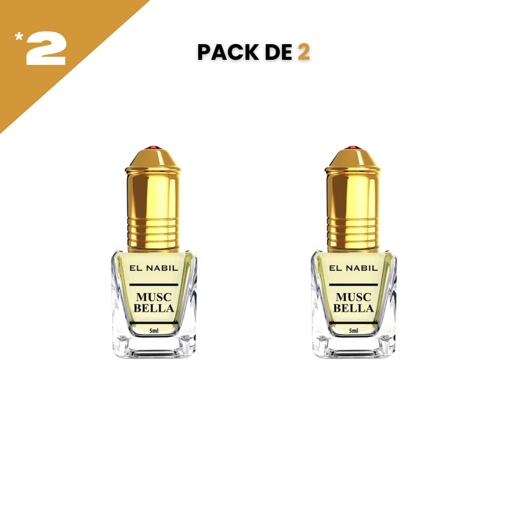 el Nabil - Musc Coco - Parfum Concentré Sans Alcool 12*5ml