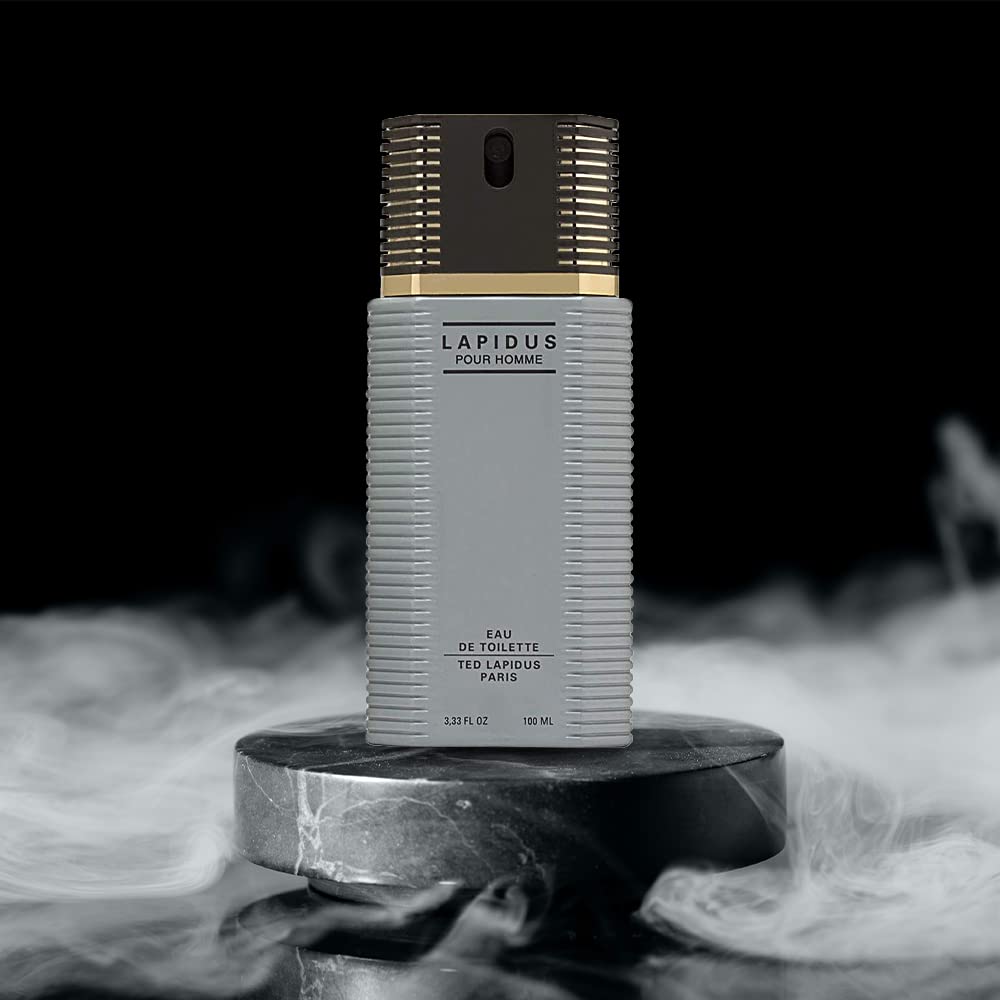 Ted Lapidus - Lapidus pour homme Gris - Eau de Toilette pour homme