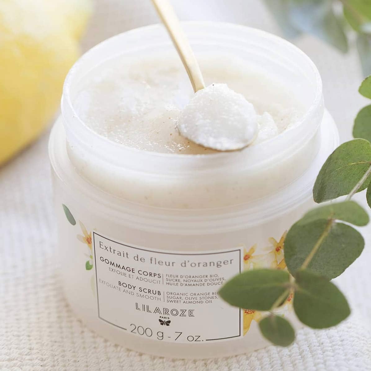 Lilaroze Paris - Gommage Corps Extrait de Fleur D'oranger Bio
