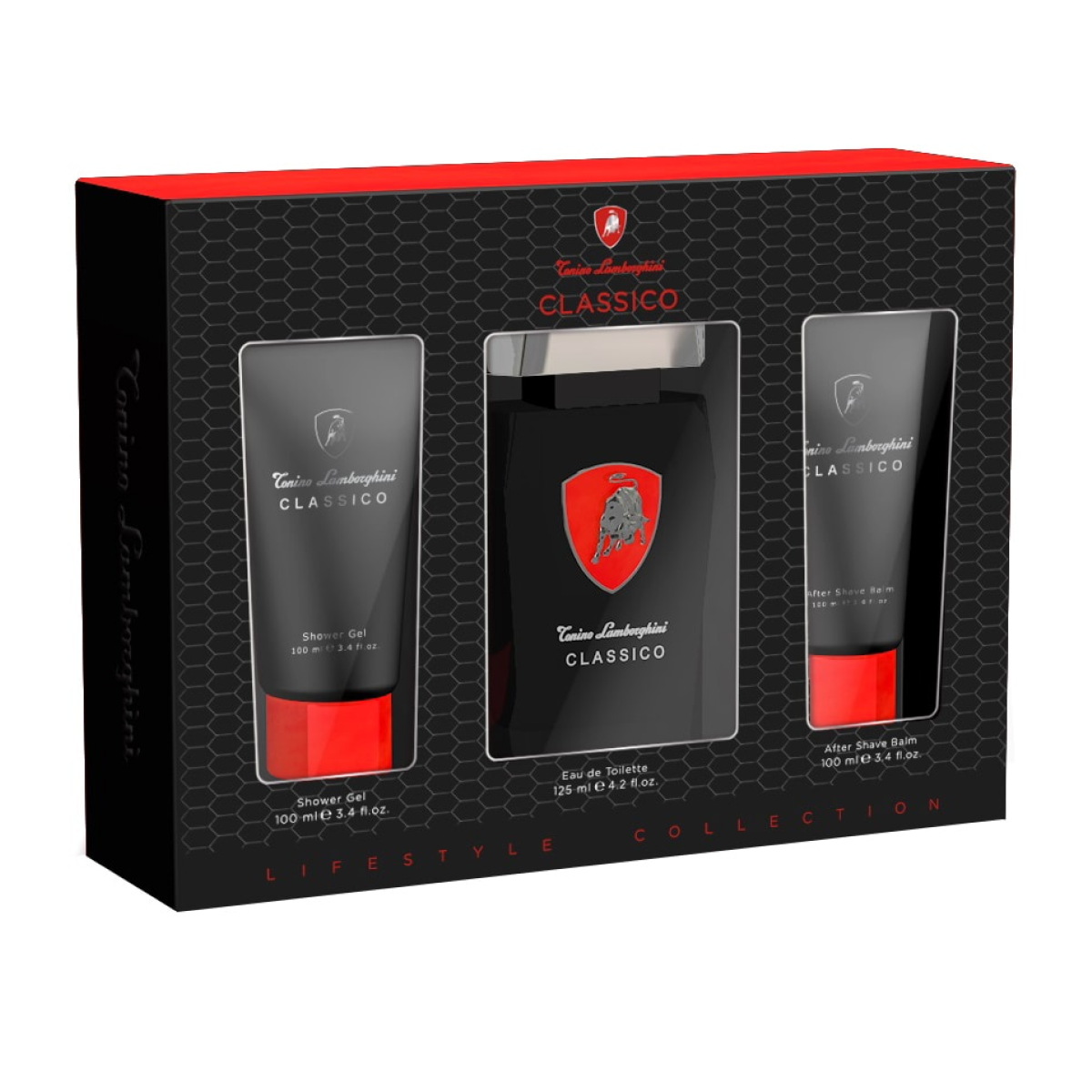Lamborghini - Coffret Tonino Classico - Eau de Toilette , Gel Douche et Après Rasage