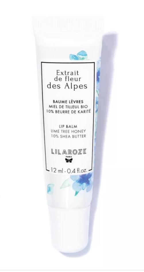 Lilaroze Paris - Baume à Lèvres Extrait de Fleur Des Alpes Miel de Tilleul Bio