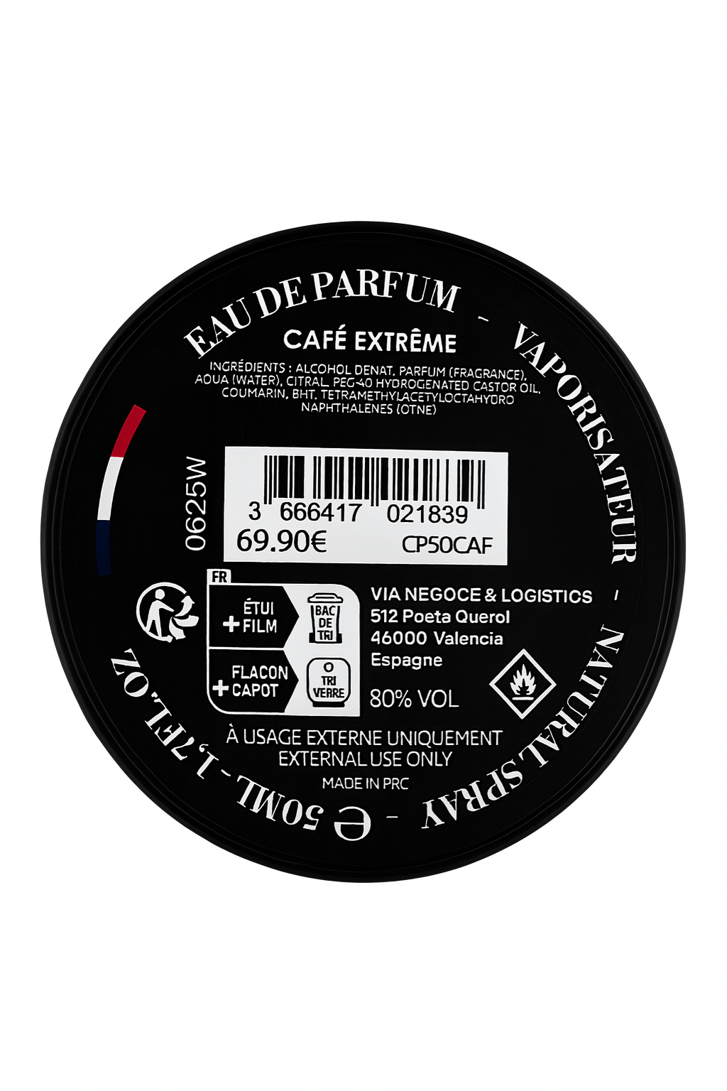 Collection Privée - Cafe Extreme - Eau de parfum mixte