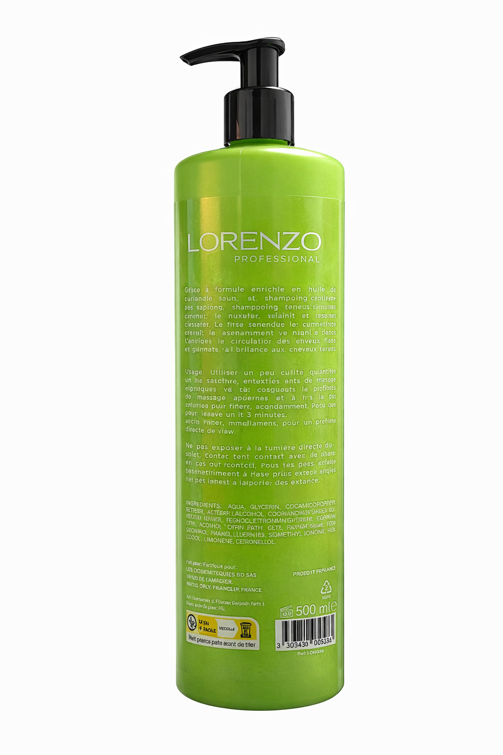 Lorenzo Professional - Figue de Barbarie - Shampooing Sans Sulfate