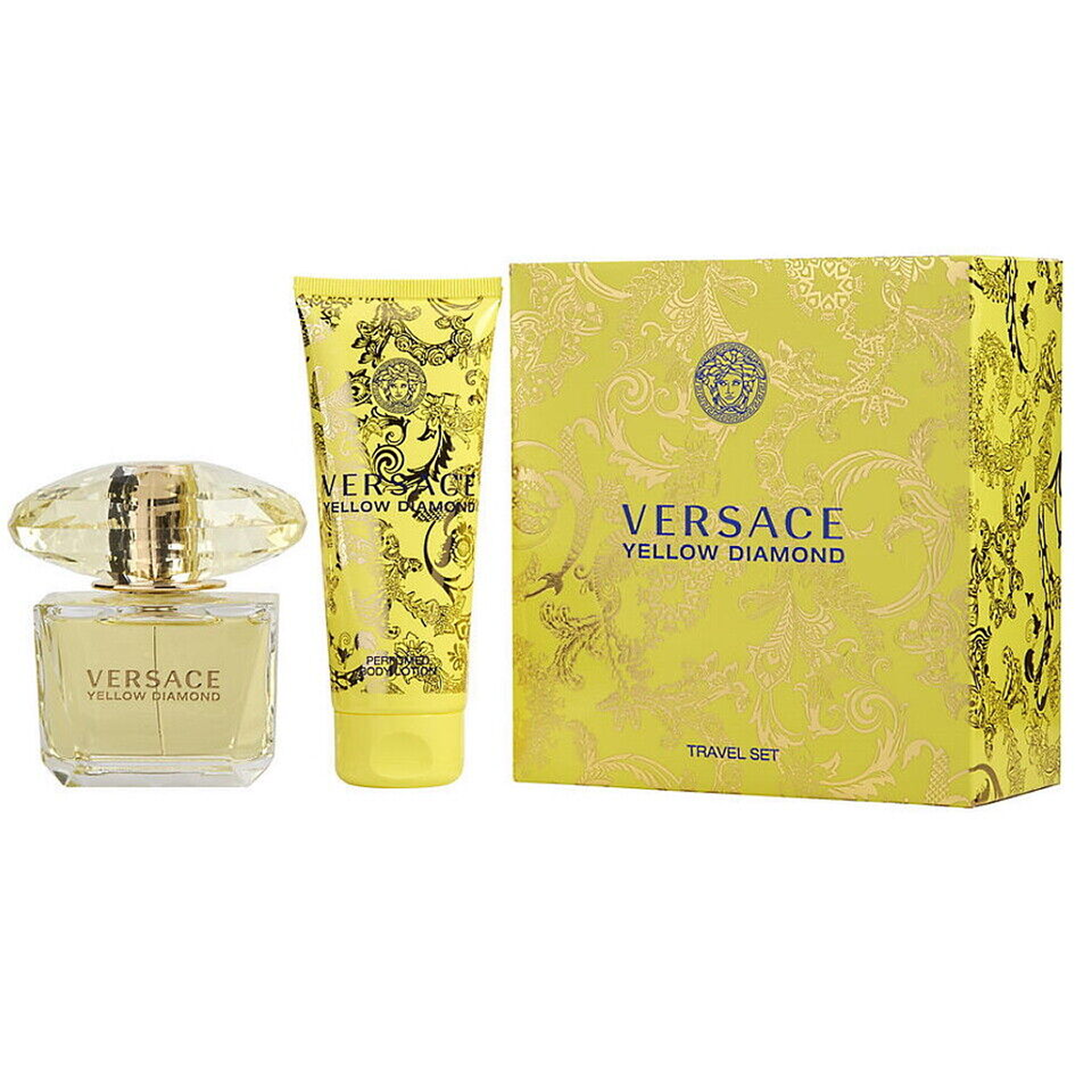Versace - Yellow Diamond - Coffret Eau de Toilette 90ml + Lait Corporel 100ml