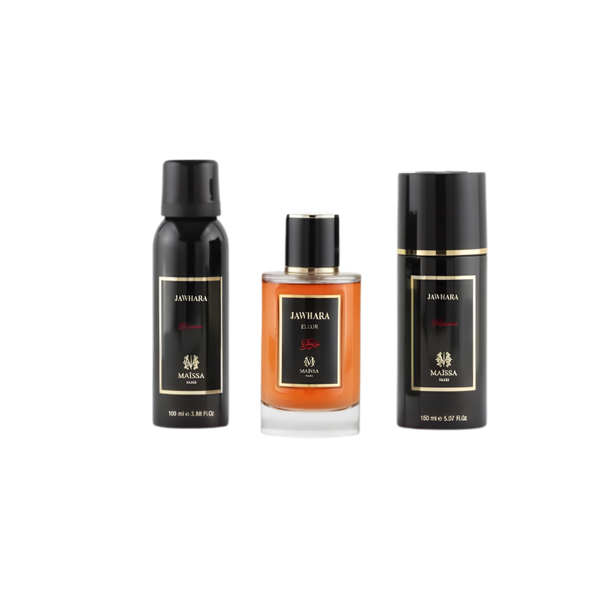 Maissa Coffret Jawhara 100ml+Déo 150ml+Gel 150ml