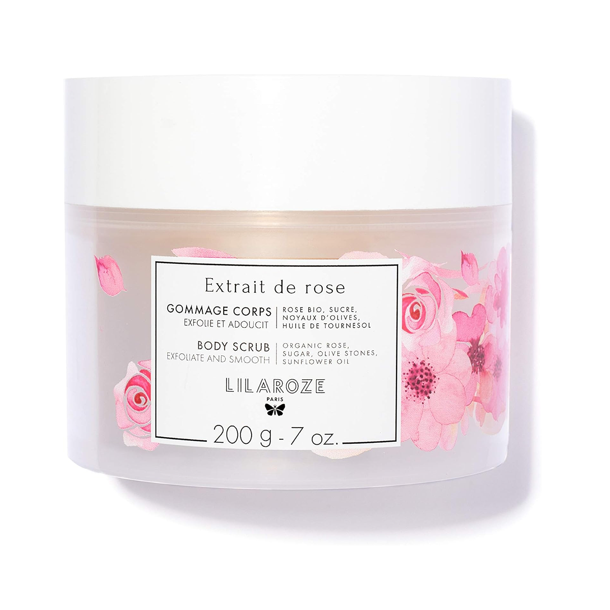 Lilaroze Paris - Gommage Corps Extrait de Rose Bio