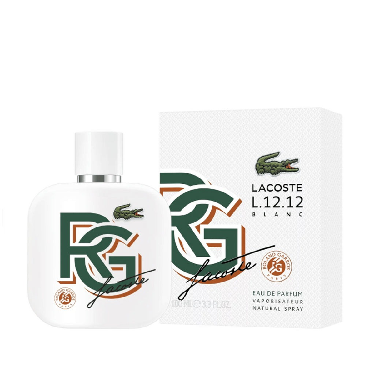 Lacoste - L.12.12 Blanc X Roland Garros - Eau de Parfum pour homme