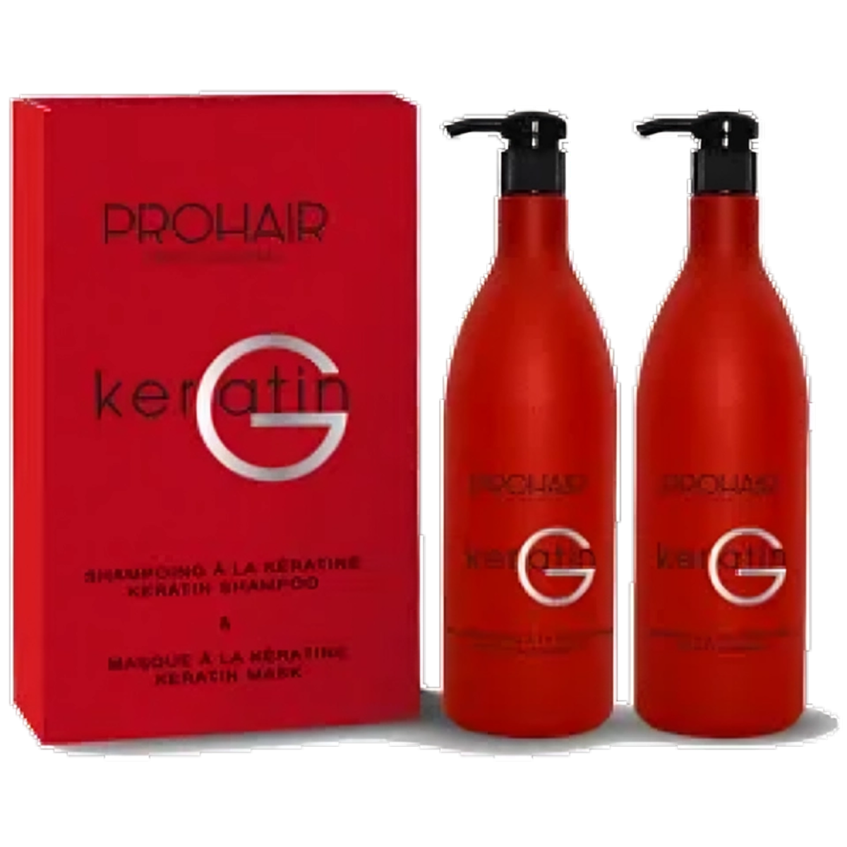 Prohair - Keratin G - Shampoing 1000ml + Masque 1000ml