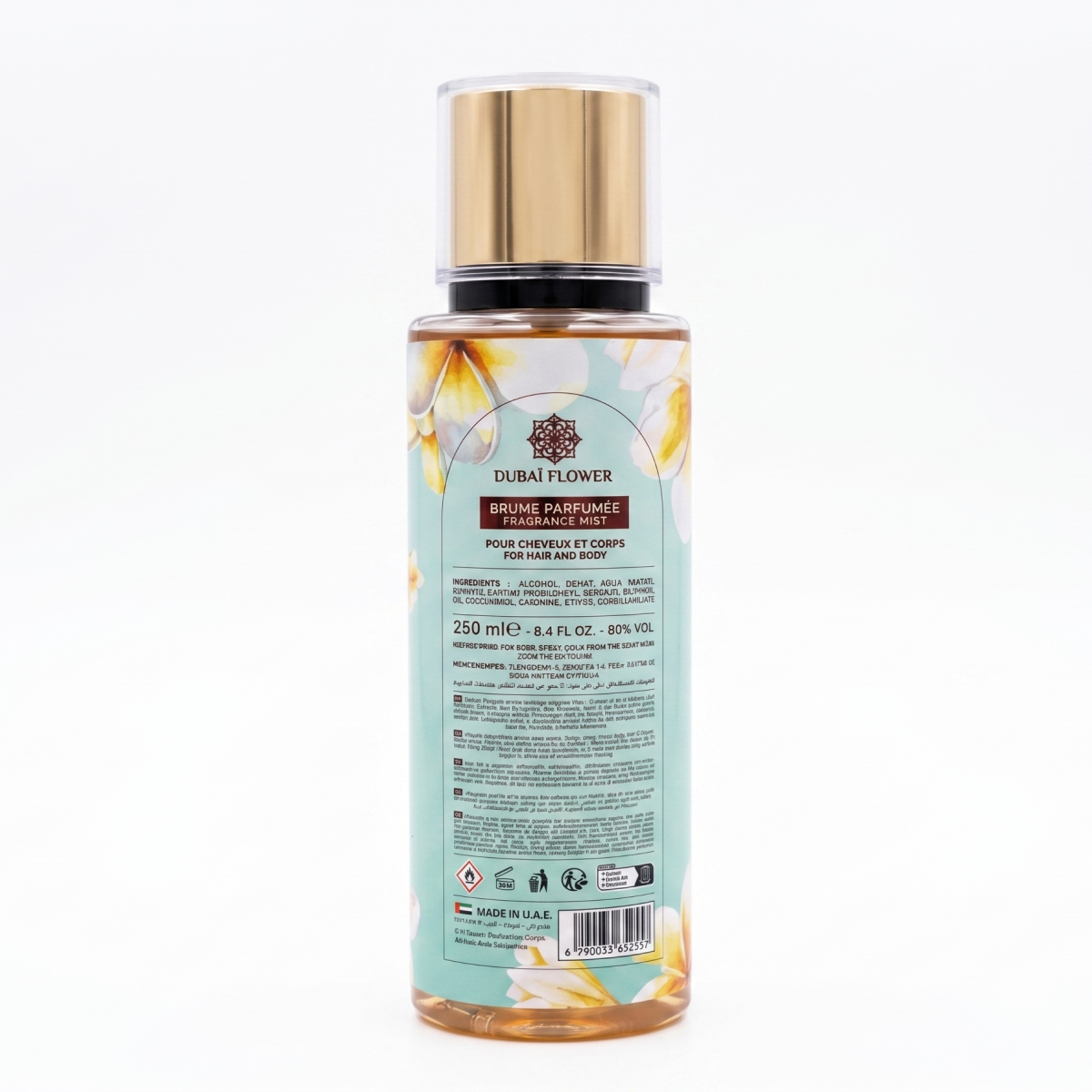 Dubaï Flower - Monoï - Brume Parfumée pour Femme