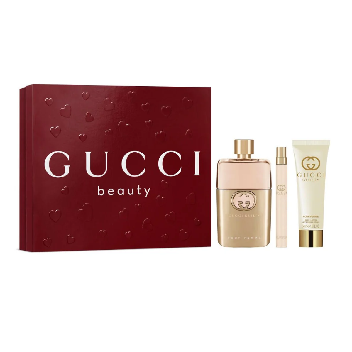 Gucci - Guilty pour Femme - Coffret Eau de Parfum pour Femme et Lotion Corporel