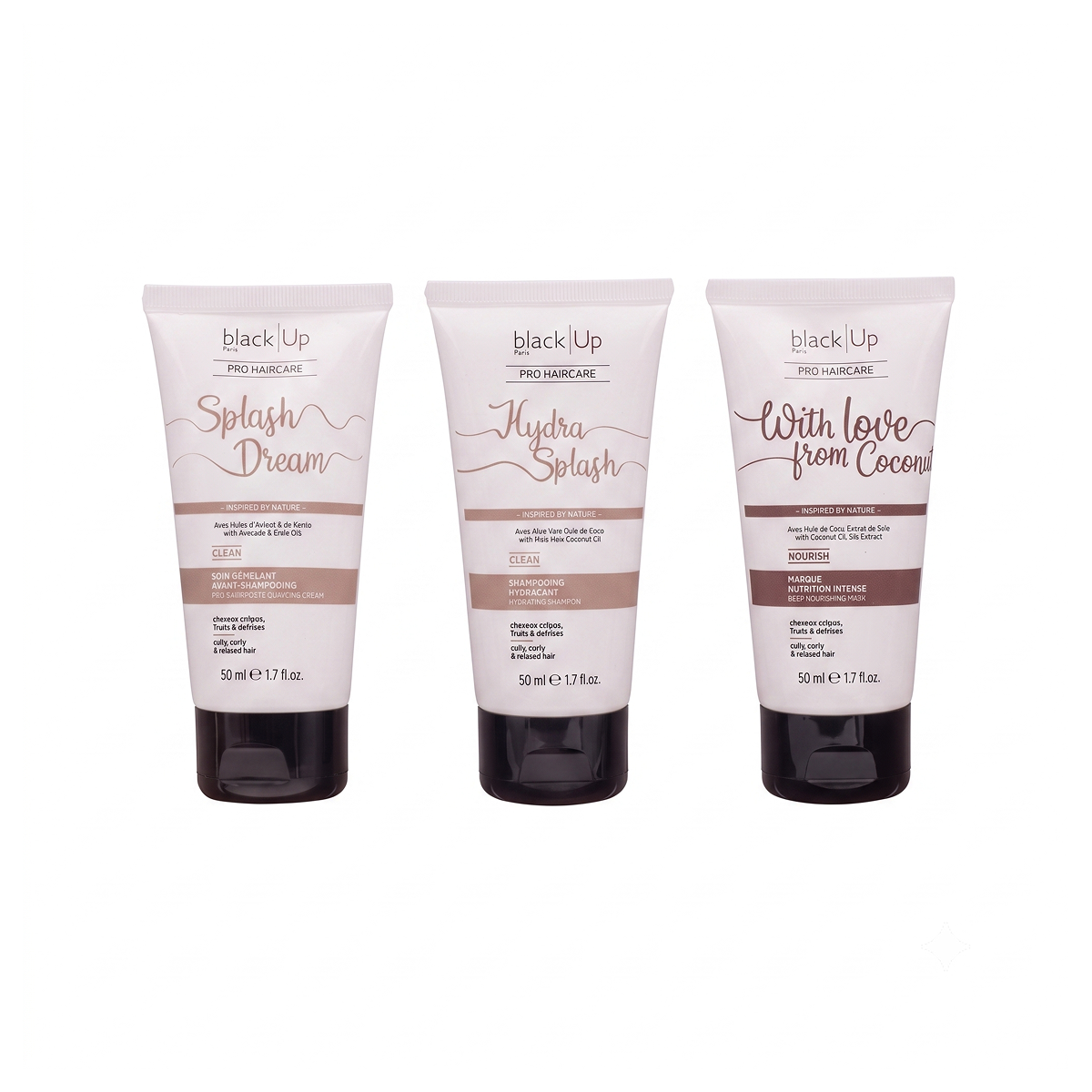 Black Up - The Hair Essentials - Avant Shampoing + Shampoing Hydratant + Masque Nutrition Intense
