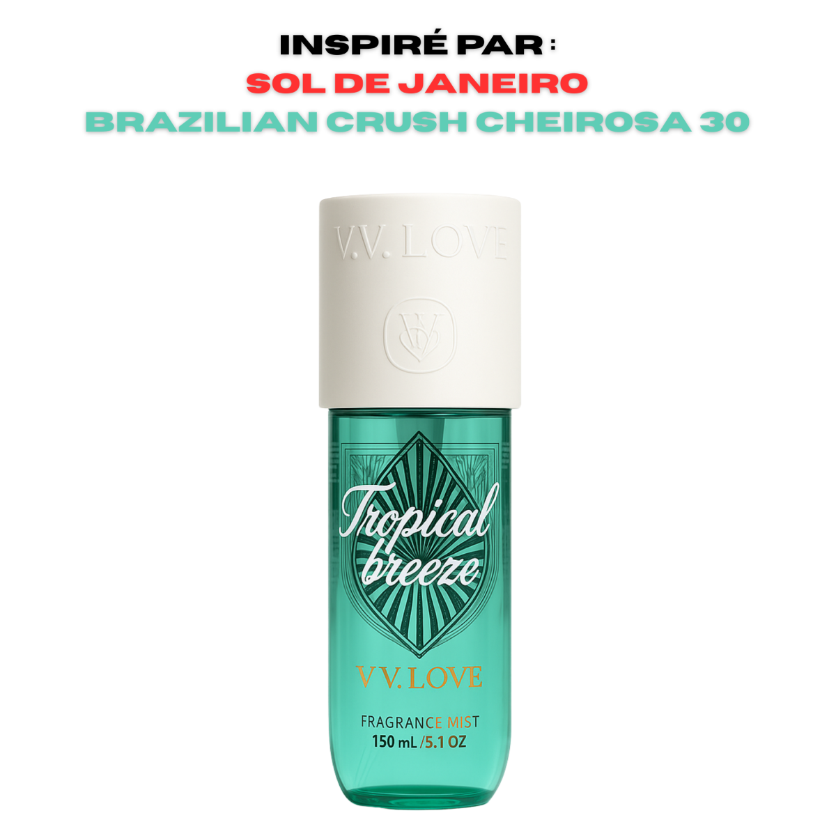 Vv Love - Tropical Breeze - Brume Parfumée pour femme