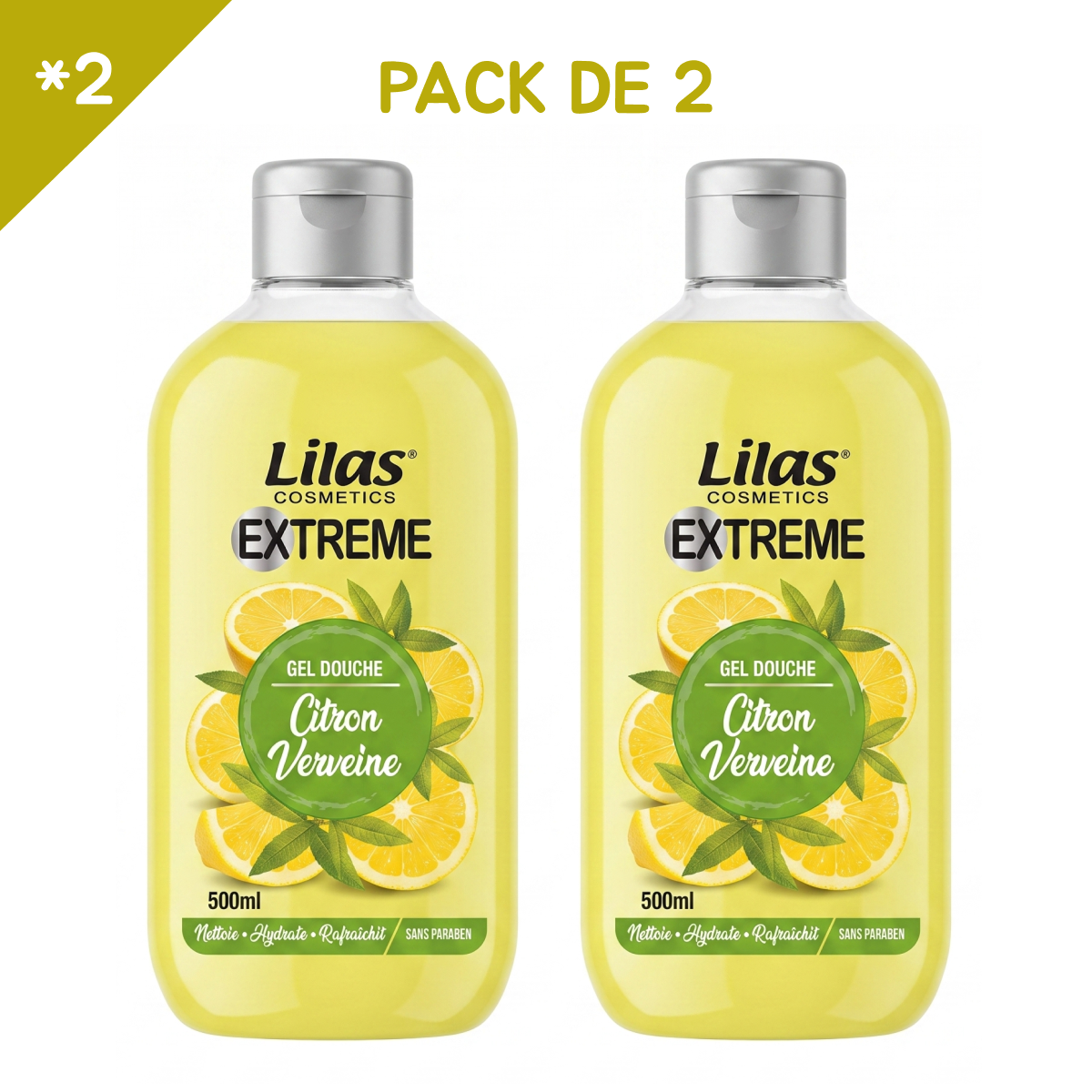 Lilas - Verveine - Gel Douche Extreme