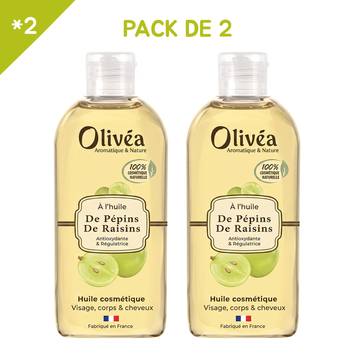 Olivéa - Huile de Pépins de Raisins