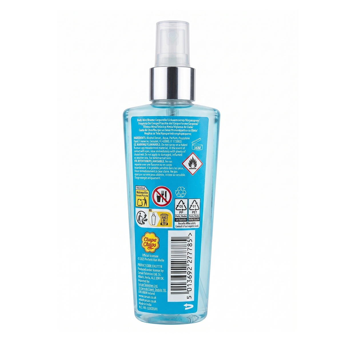 Chupa Chups - Pineapple Coco Splash - Body Mist Mixte