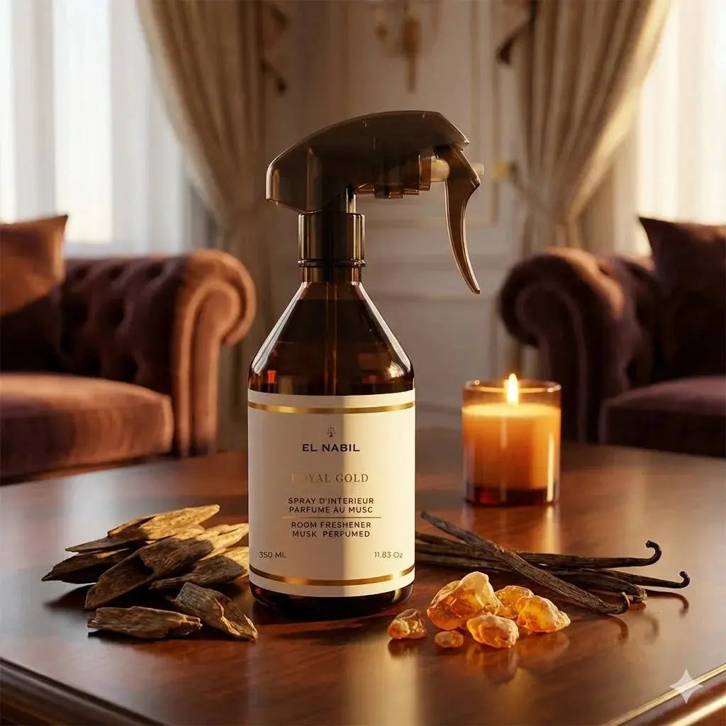 el Nabil - Royal Gold - Spray D'intérieur Parfum D'ambiance