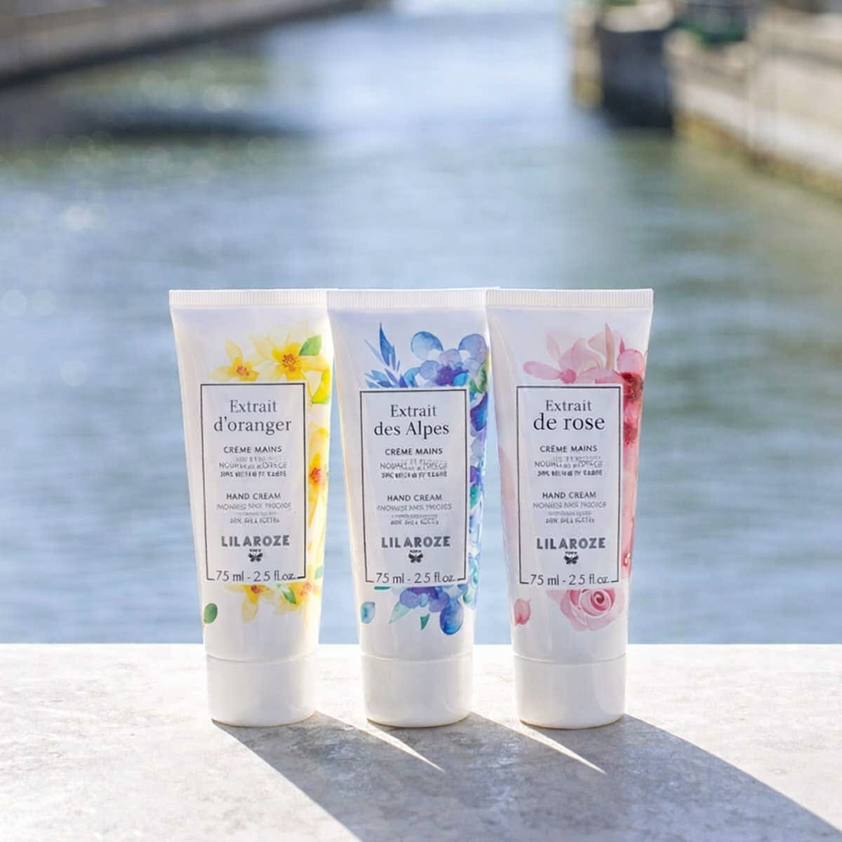 Lilaroze Paris - Crème Mains Extrait de Fleur Des Alpes Nourrit et Protège