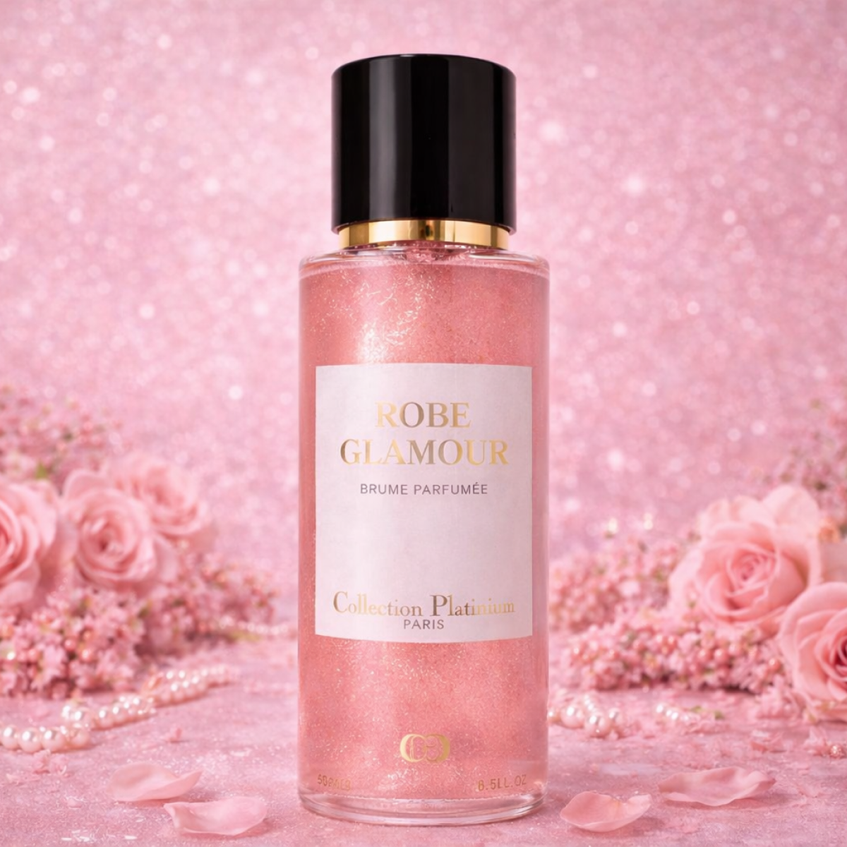 Collection Platinium - Robe Glamour - Brume Parfumée pailletée