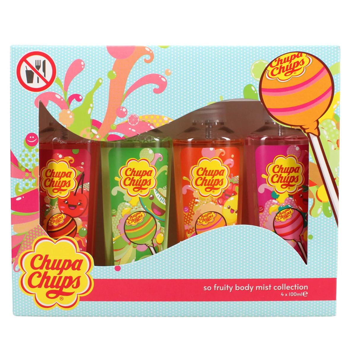 Chupa Chups - Coffret So Fruity Mist Collection 4 X 100ml