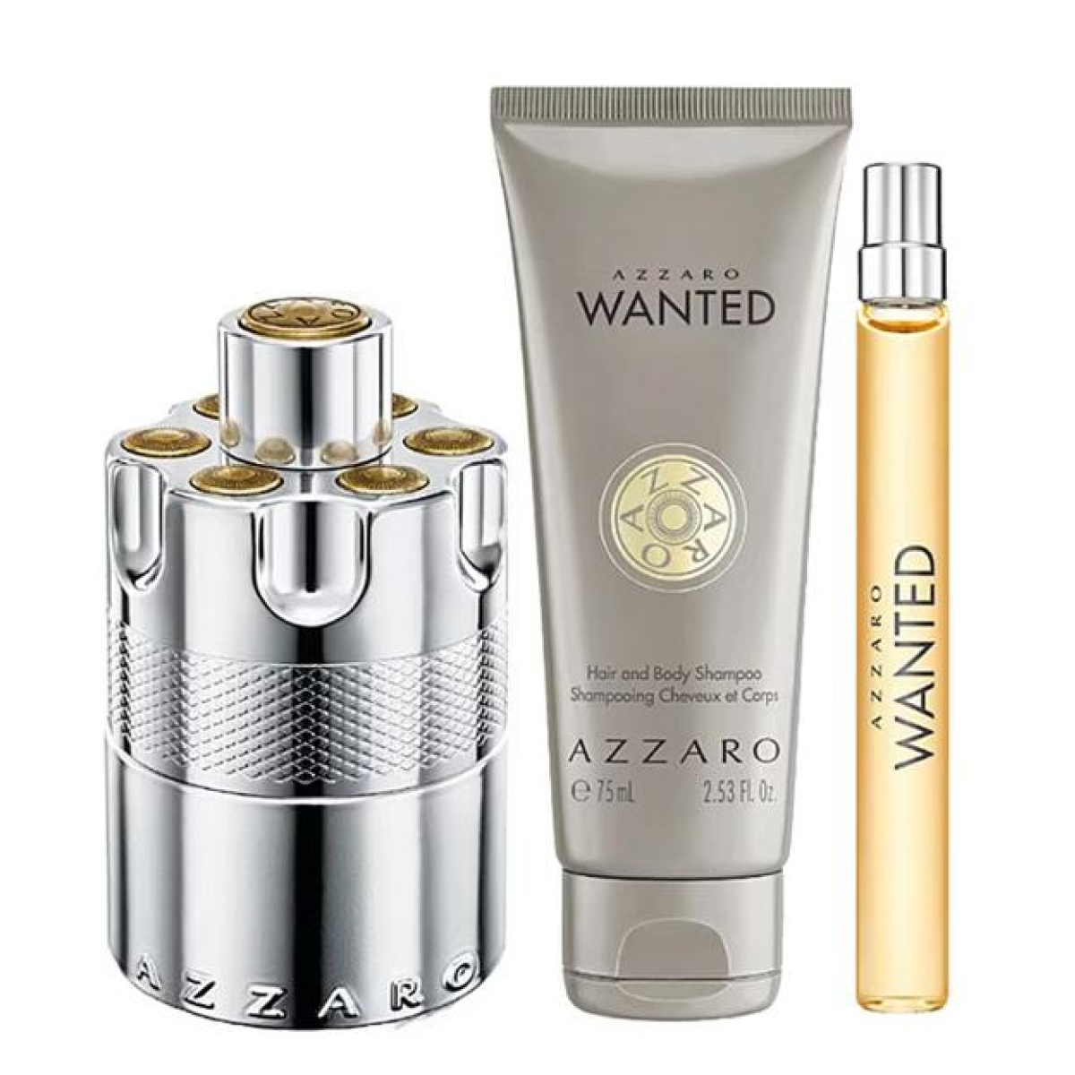 Azzaro - Wanted EDP 100ml + Edp 10ml + Gel Douche 75ml