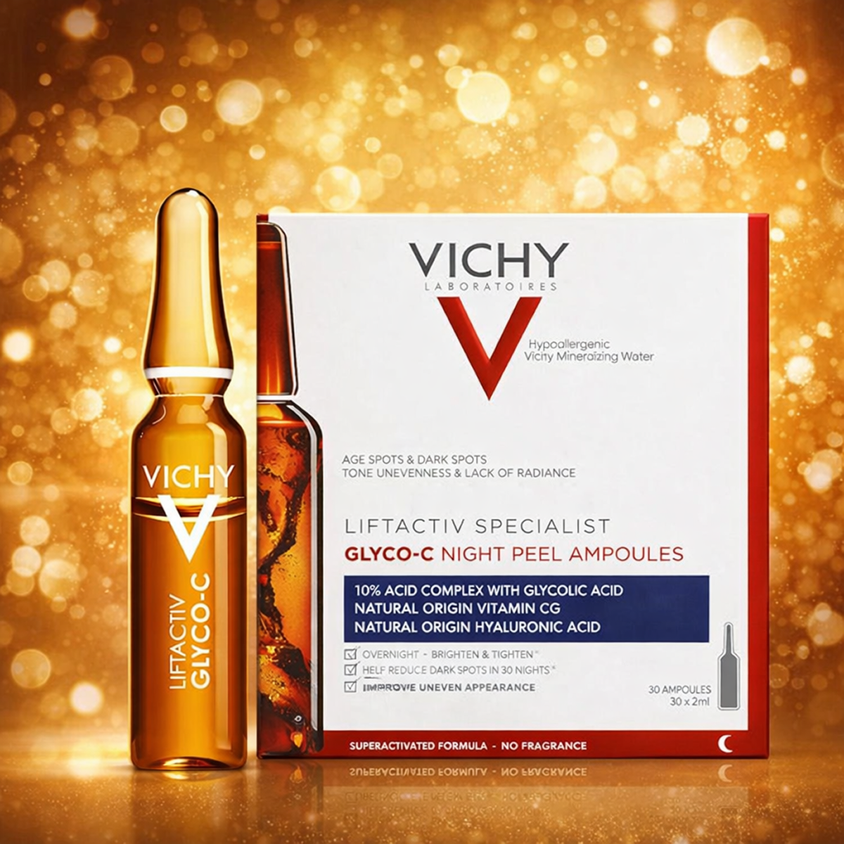 Vichy - Liftactiv Specialist Glyco-c Acide Hyaluronique 10 Ampoule de 2ml