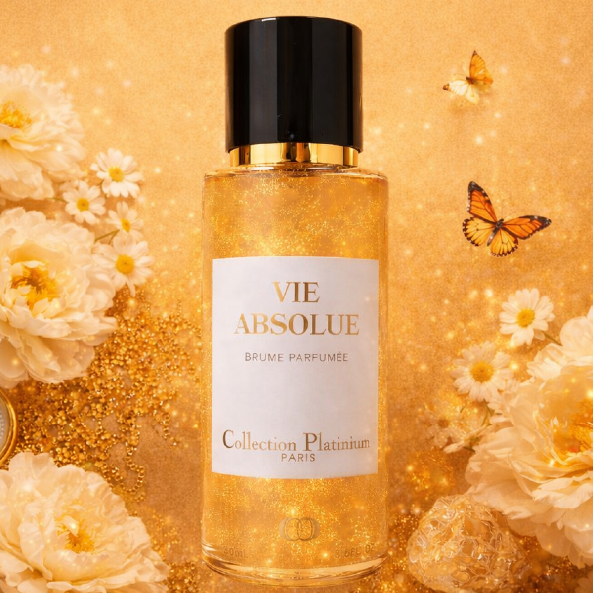 Collection Platinium - Vie Absolue - Brume Parfumée pailletée