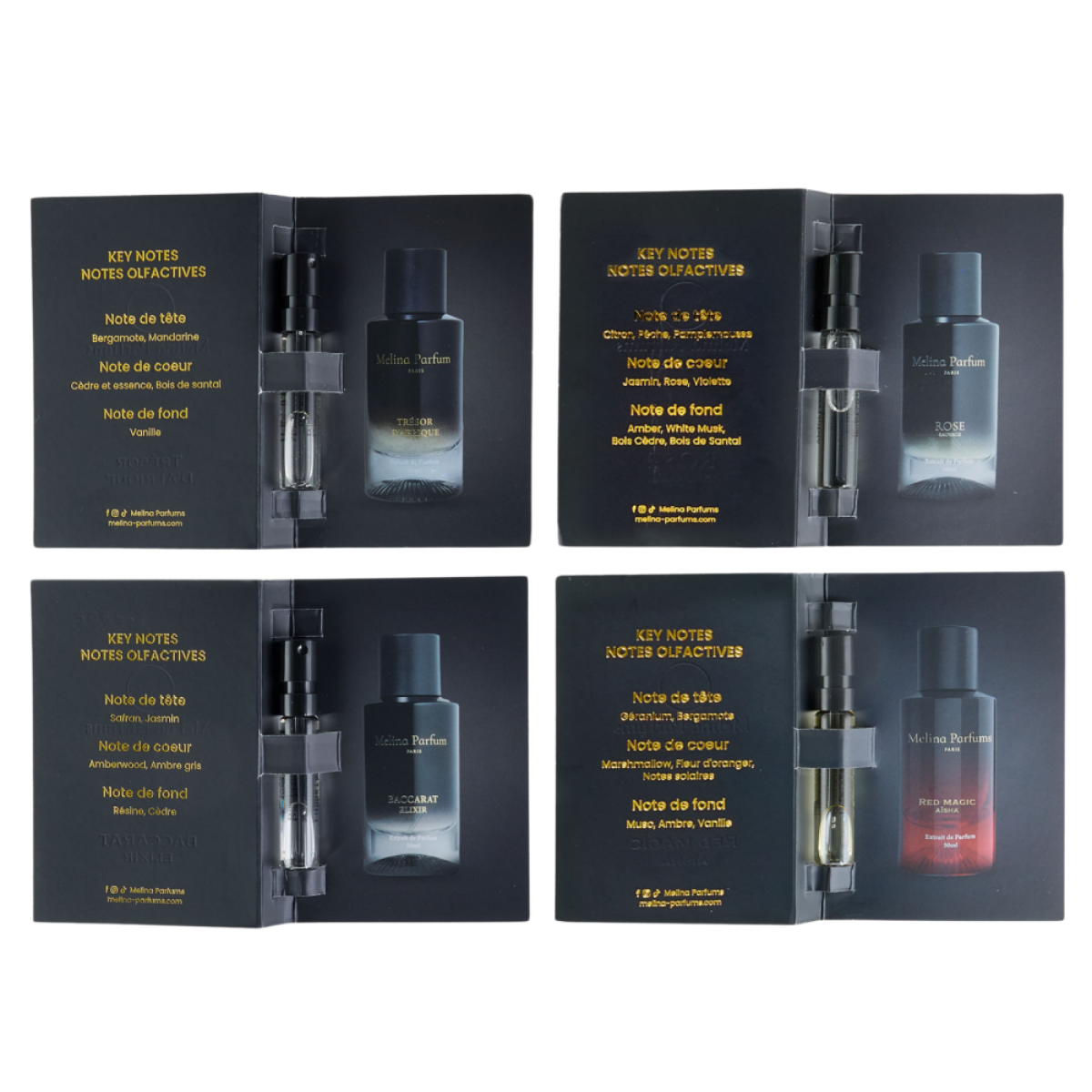 Melina Parfums - Vert Malaki - Extrait de Parfum Mixte