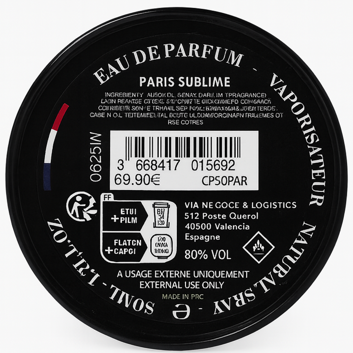 Collection Privée - Paris Sublime - Eau de parfum mixte