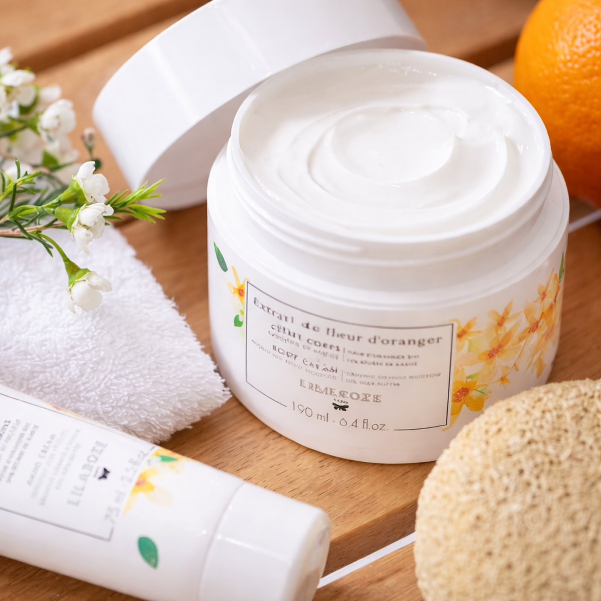 Lilaroze Paris - Crème Corps Extrait de Fleur D'oranger Bio