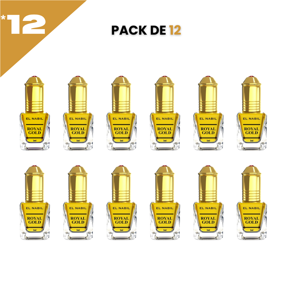 el Nabil - Royal Gold - Parfum Concentré Sans Alcool