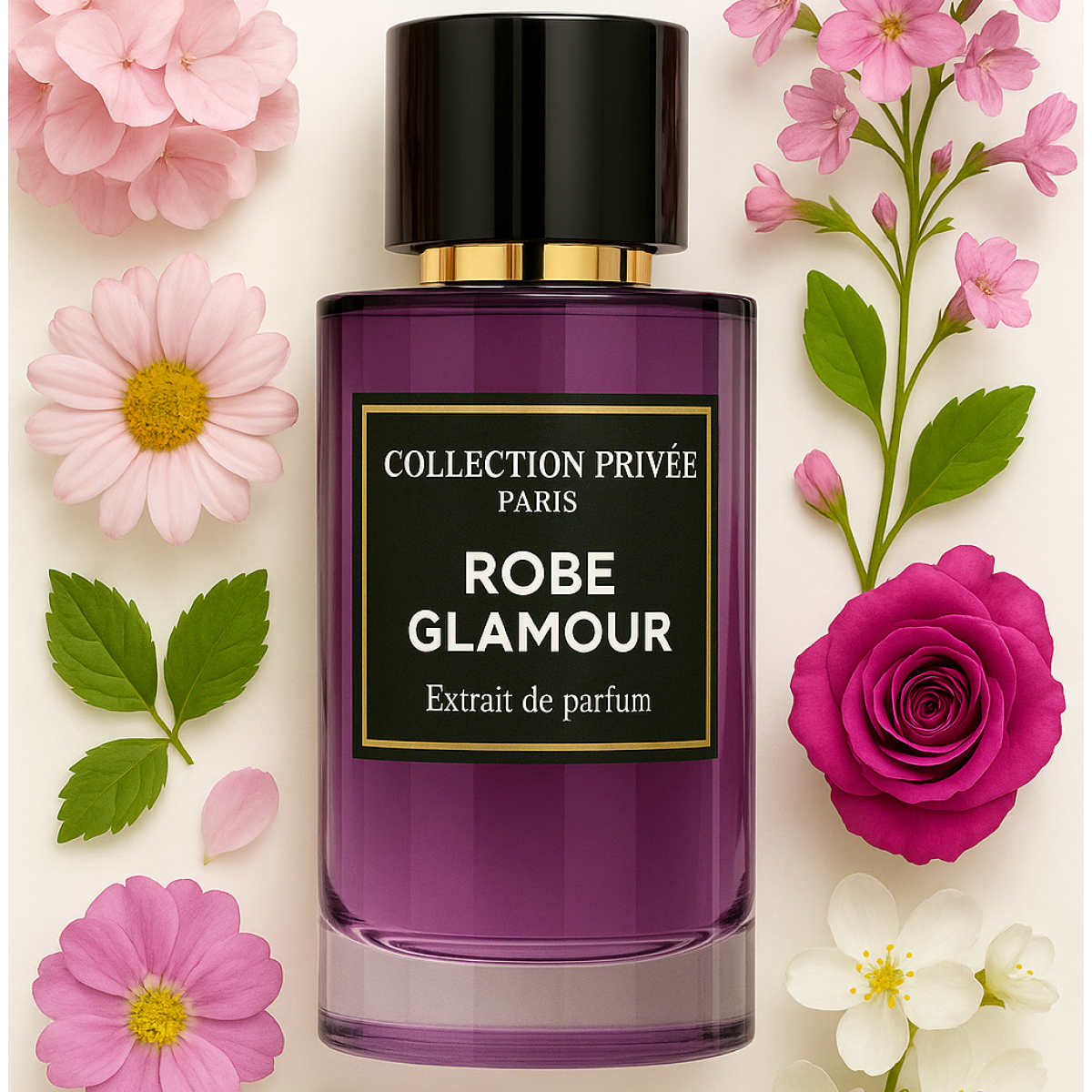 Eau De Parfum Collection Privée "Rouge" 50ml - Notes Framboise, Cerise, Fraise, Neuf