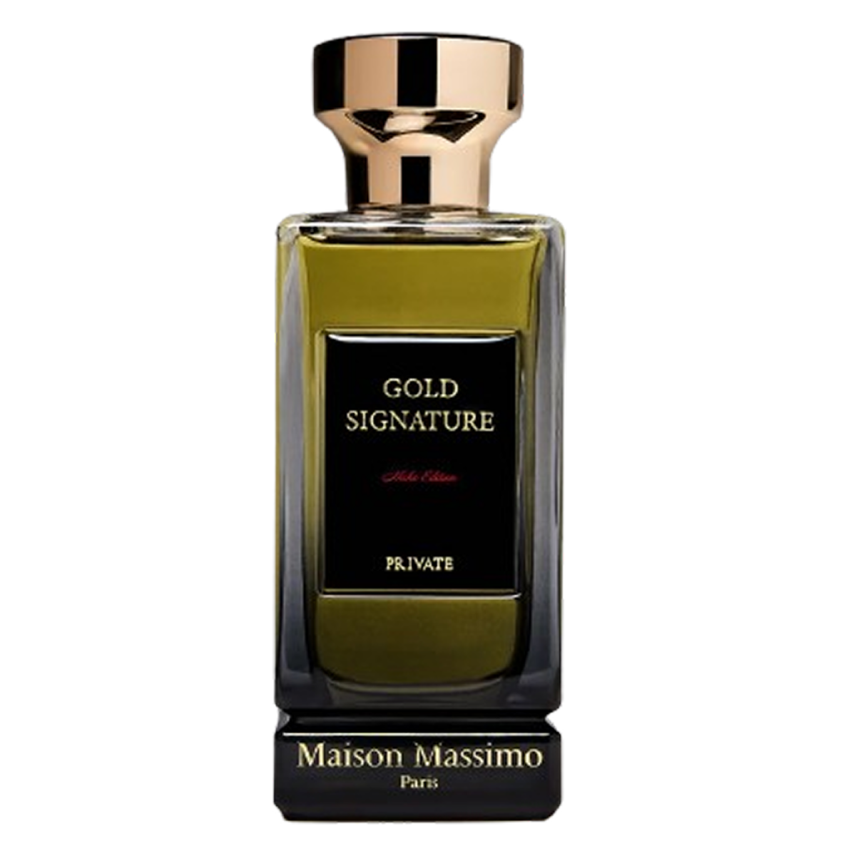 Maison Massimo - Gold Signature - Extrait de Parfum Mixte