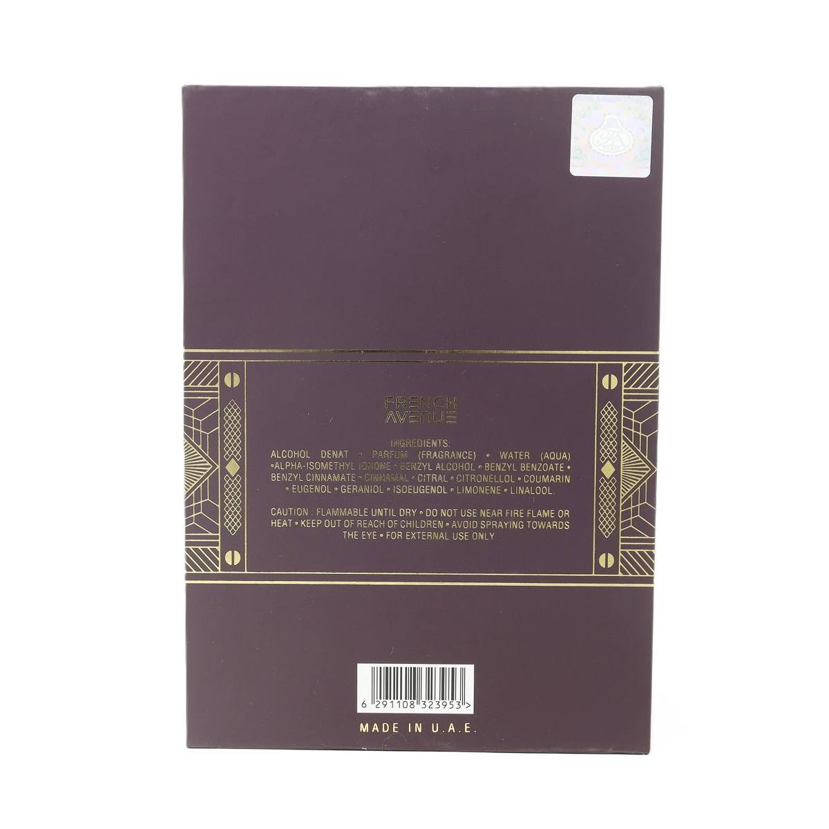 French Avenue - After Effect - Extrait de Parfum Unisexe