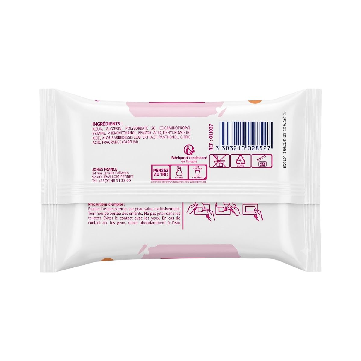 Cosiderm - Lingettes Intimes