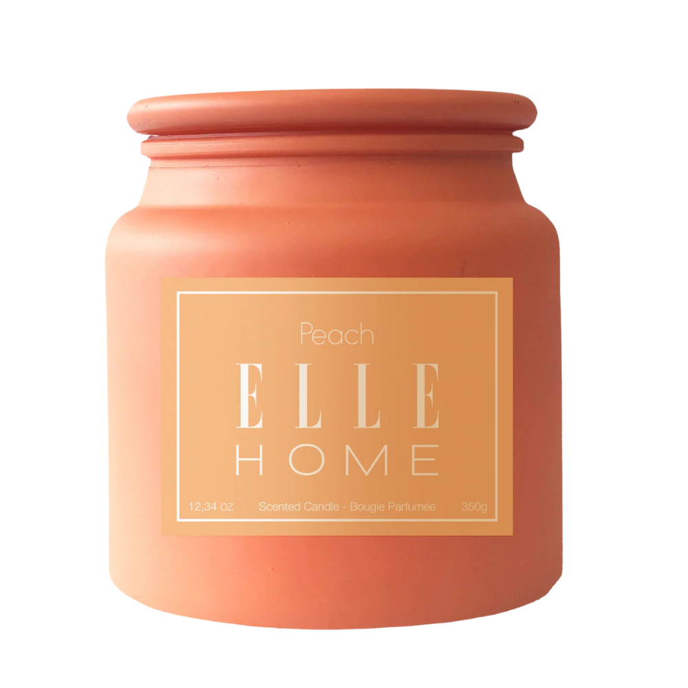ELLE HOME - Peach - Bougie Parfumée