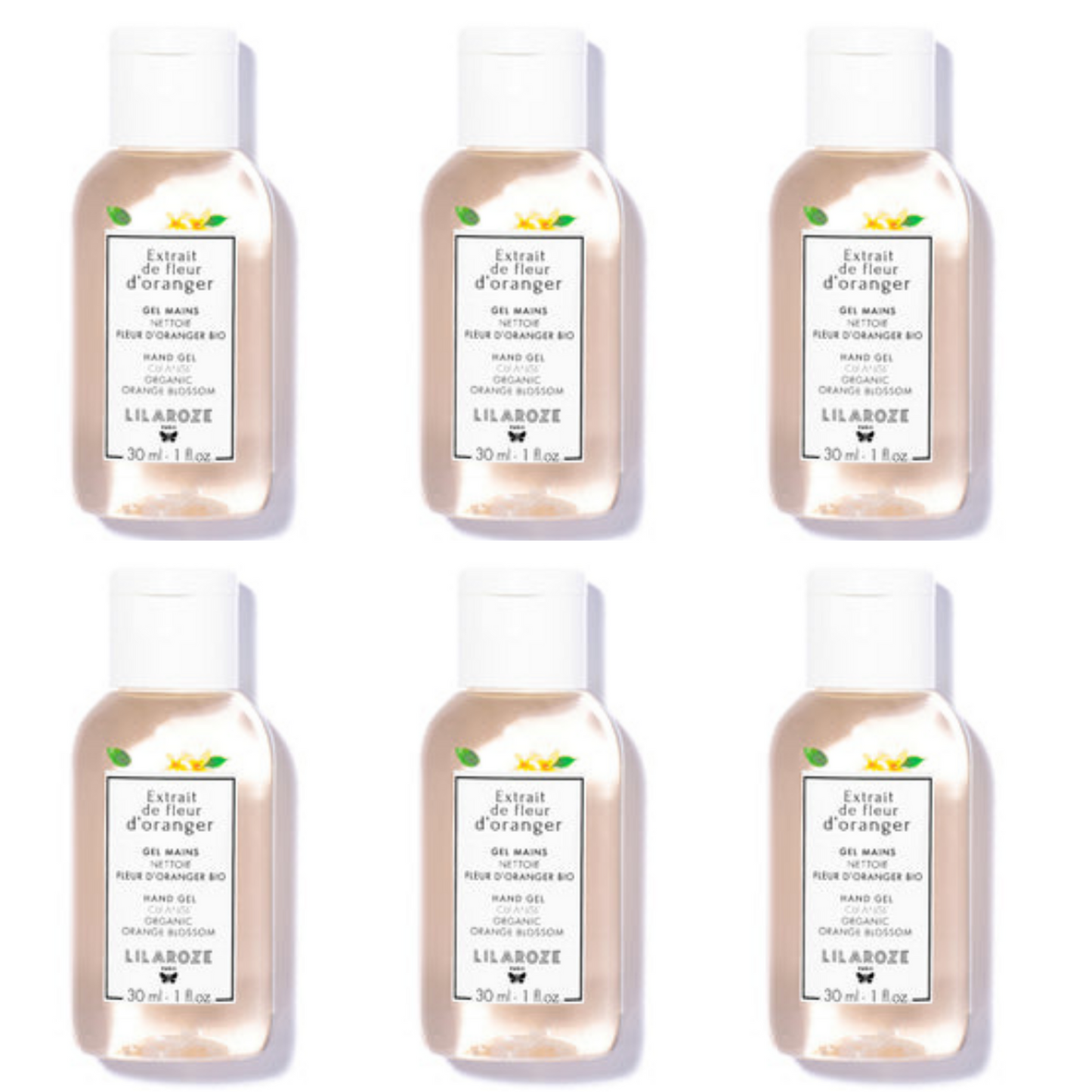 Lilaroze Paris - Gel Mains Nettoie Extrait de Fleur D'oranger