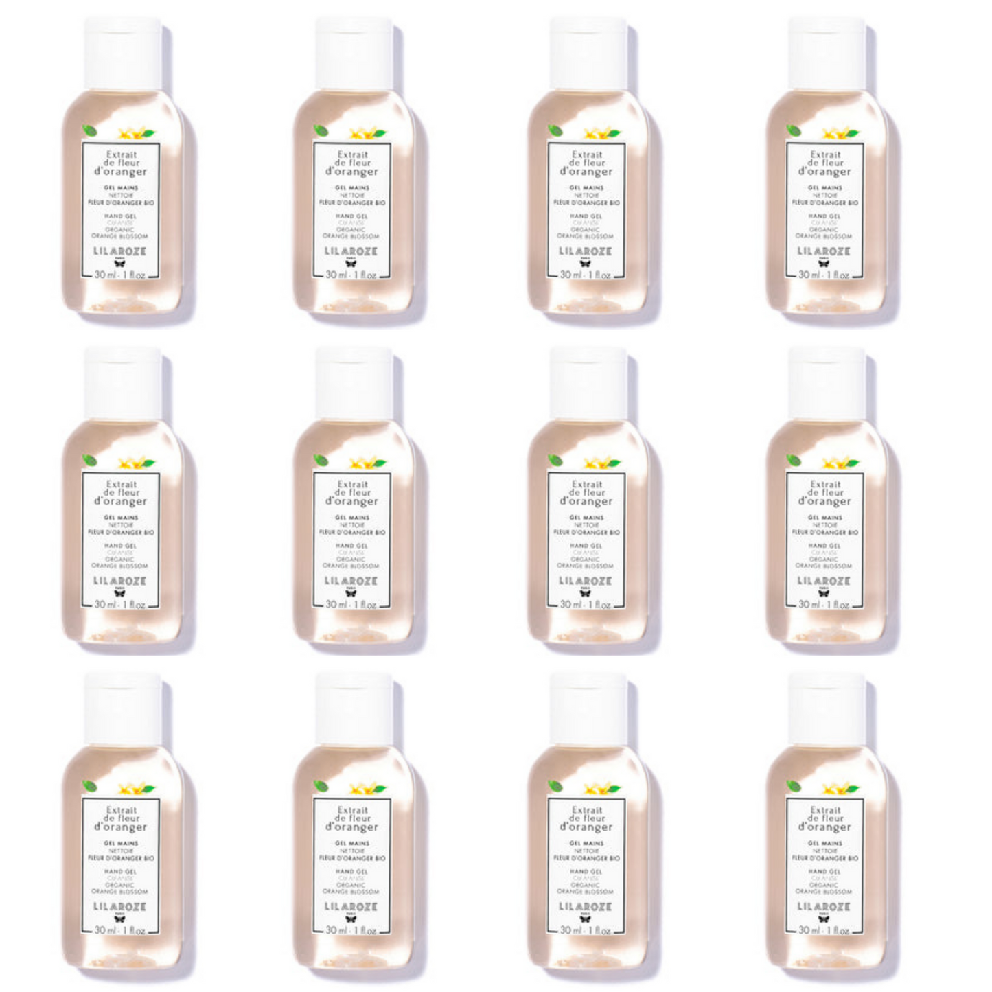 Lilaroze Paris - Gel Mains Nettoie Extrait de Fleur D'oranger