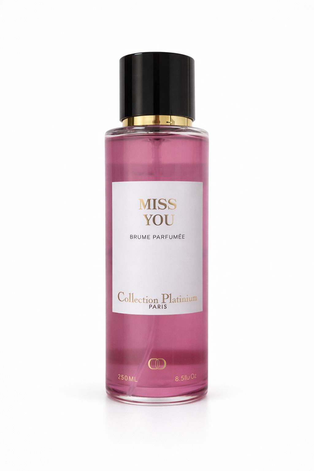 Collection Platinium - Miss You - Brume Parfumée