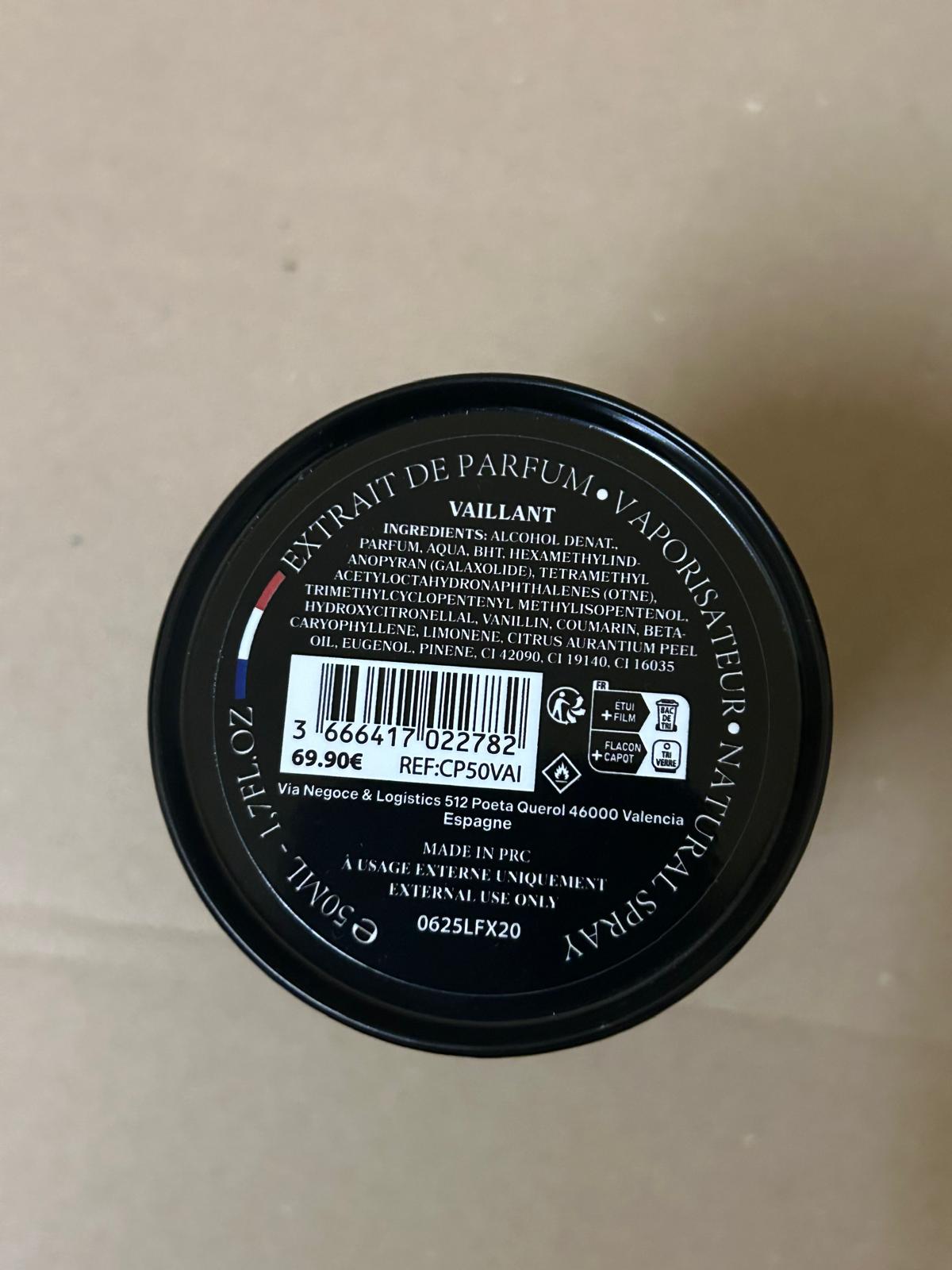 Collection Privée- Vaillant - Extrait de Parfum