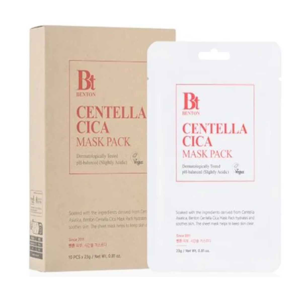 Benton - Centella Cica - Masque pour Visage