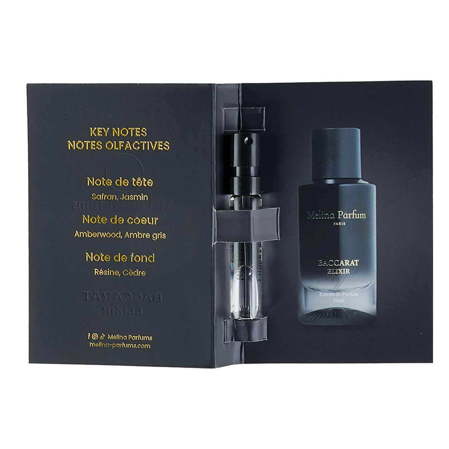 Melina Parfums - Baccarat Elixir - Extrait de Parfum Mixte