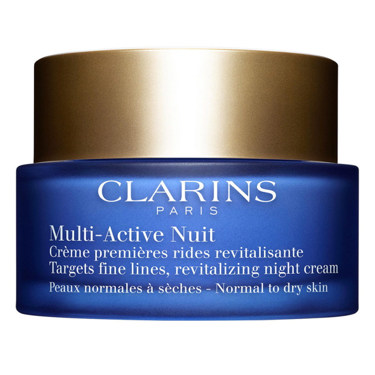 Clarins - Multi-Active Nuit - Crèmes Premières Rides Revitalisante pour Peau Normales à Sèches