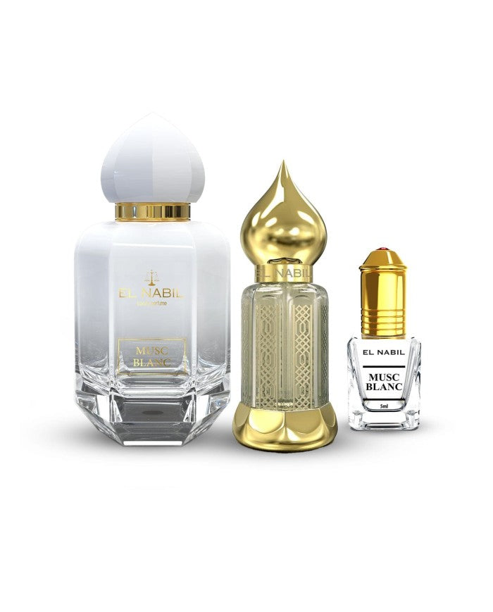 El Nabil Coffret Prestige 65ml + 12ml Parfum +5ml