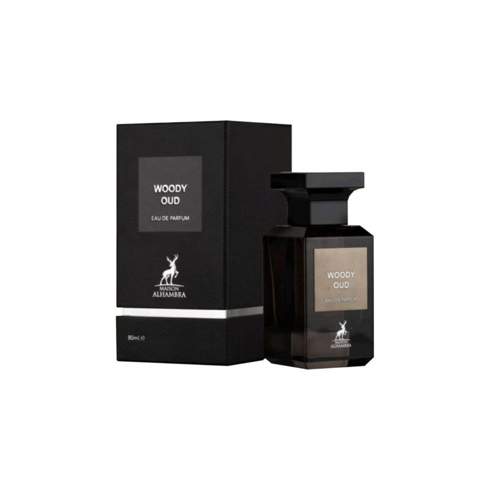 Parfums Woody Oud de la marque Maison Alhambra mixte