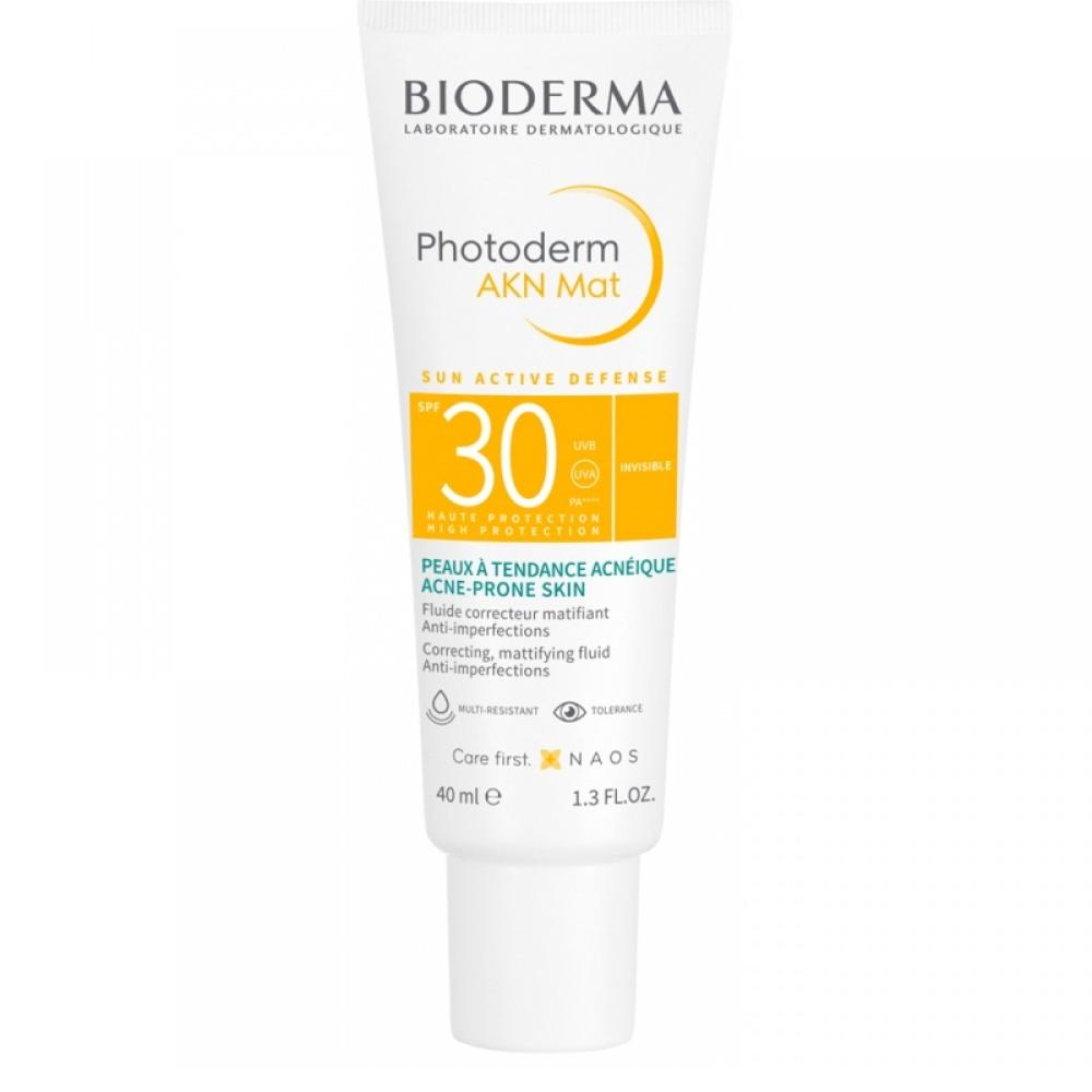 Bioderma - Photoderm AKN Mat - SPF 30 Fluide Correcteur Matifiant