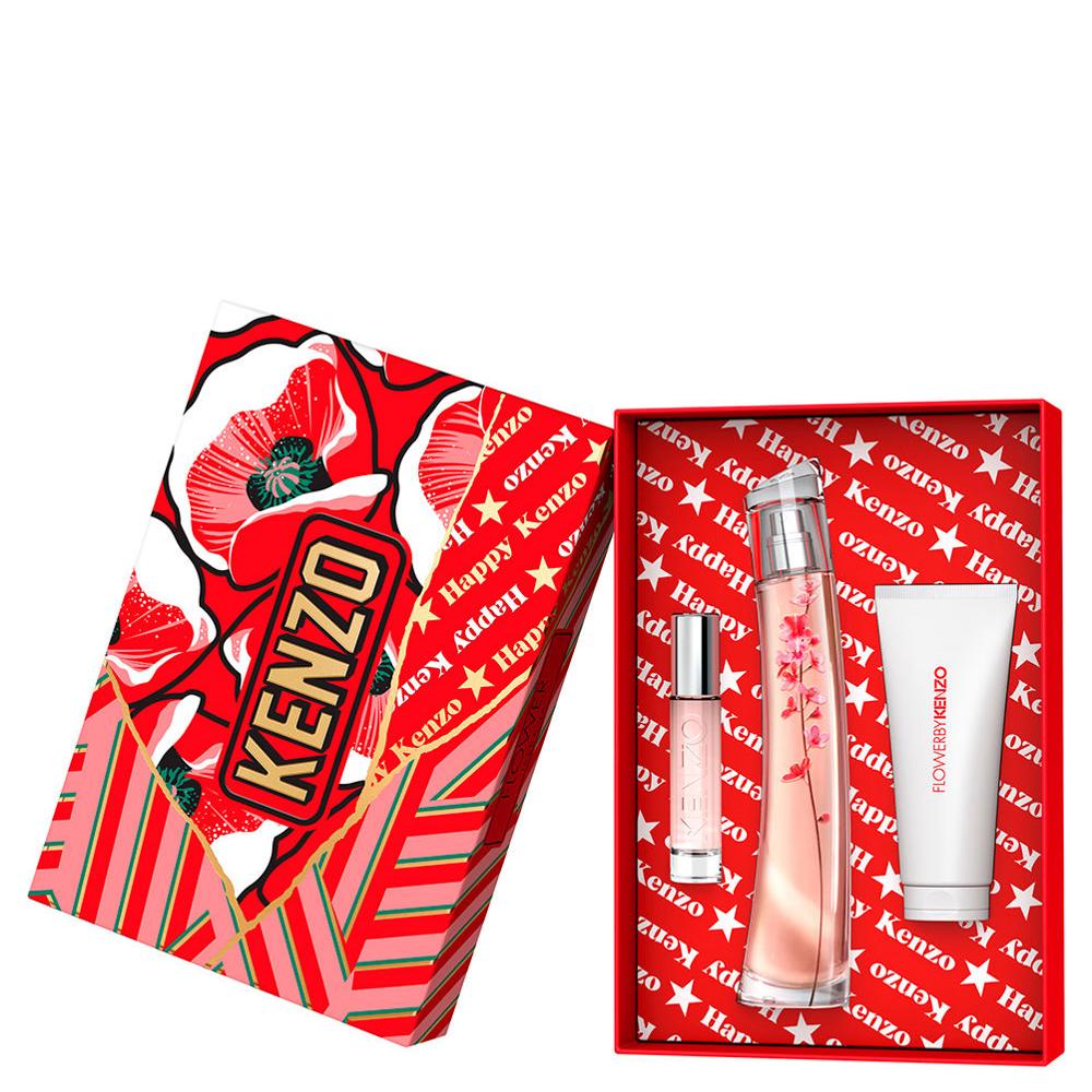 Kenzo - Coffret Ikebana EDP 75ml + Body Lotion 75ml + EDP 10ml