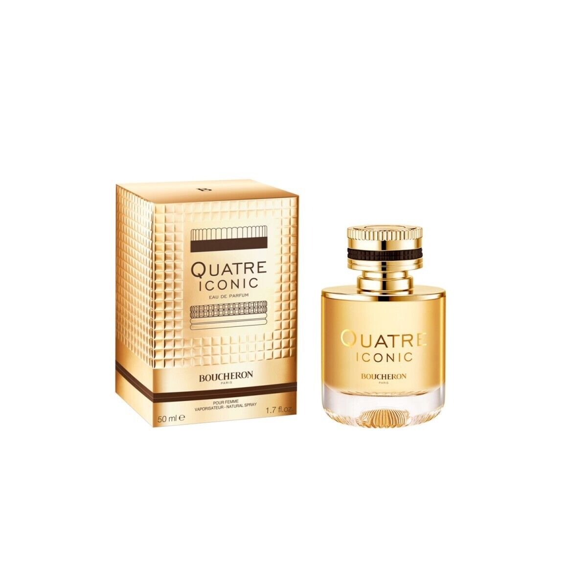 Parfums Quatre Iconic de la marque Boucheron pour femme 50 ml